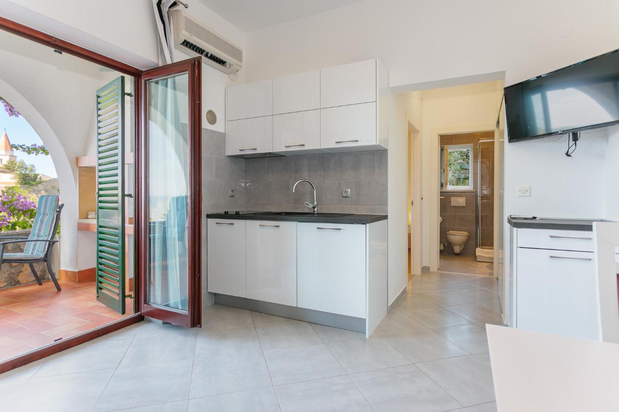 Apartments Delfin Krk Town Dış mekan fotoğraf